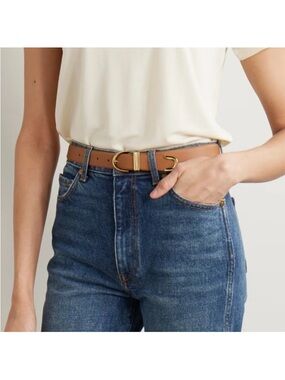 KHAITE Tan Bambi Belt. Size 70. NWT.
